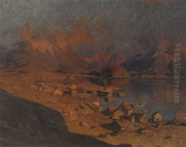 Fjordlandschaft An Einem Sommerabend - view 1