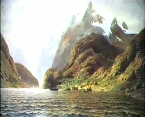 Geiranger Fjord by Adelsteen Normann