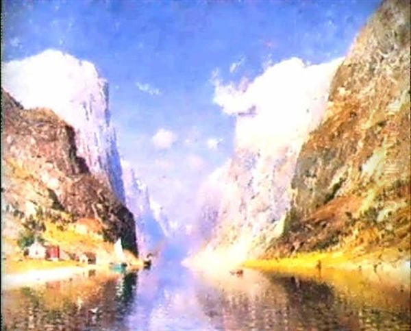 Vue D'un Fjord Norvegien - view 1