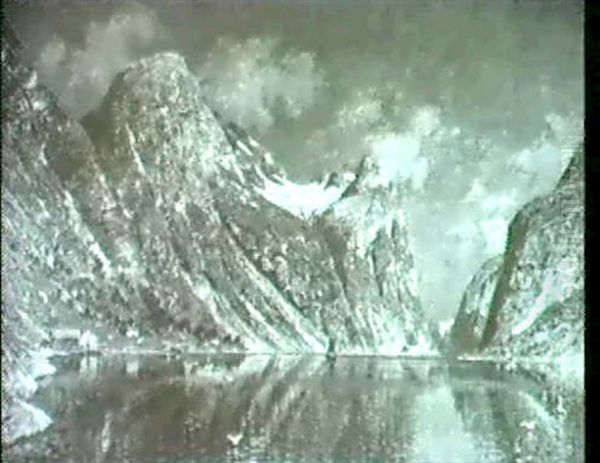 Vorfruhling In Einem Norwegischen Fjord. - view 1
