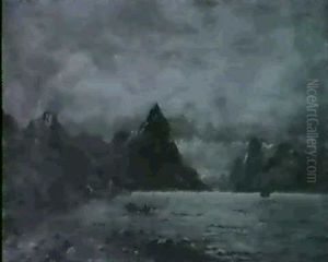 Norwegische Fjordansicht Norwegische Fjordansicht