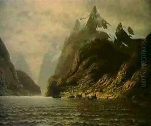 Geirangerfjord by Adelsteen Normann