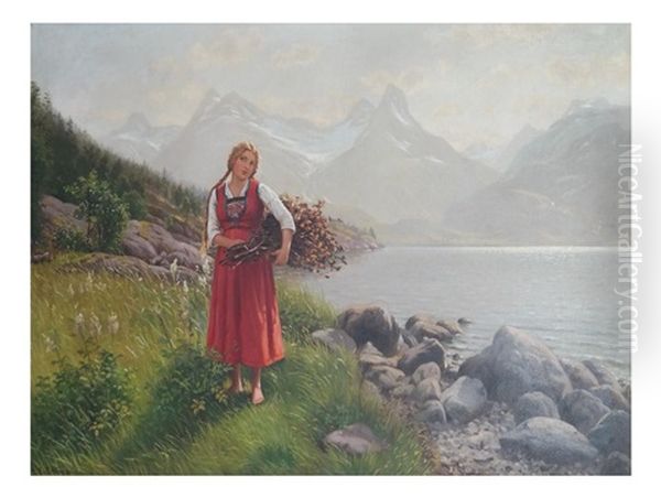 Girl In A Valley - view 1