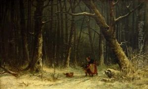 Snow Scene by James (Thomas J.) Northcote