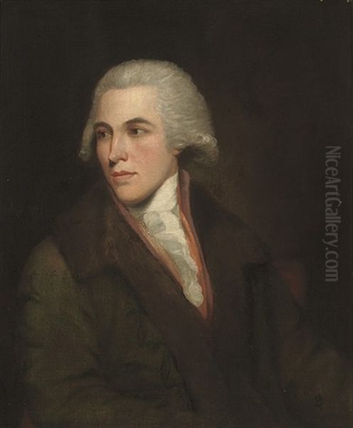 Portrait Of A Gentleman, In A Brown Coat - view 1