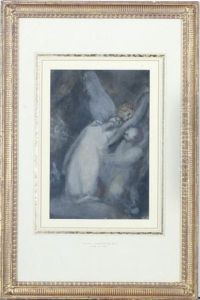 A Dying Woman Being Received By Angels by James (Thomas J.) Northcote