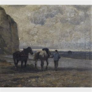 Sea Coast, Dieppe by William Edward Norton