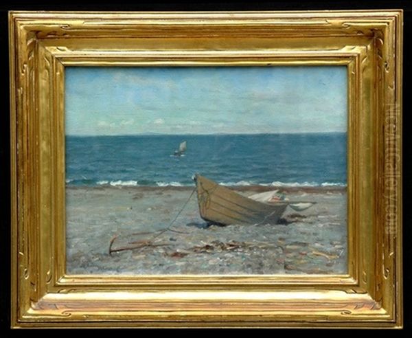 Sail Boat On Beach - view 1
