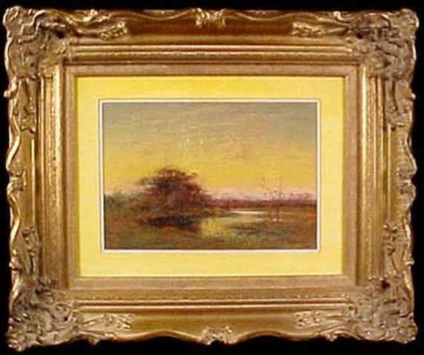 Autumn Marsh At Dawn - view 1