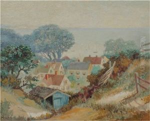 Vilage Scene At Bay Of Cape Ann Vilage Scene At Bay Of Cape Ann