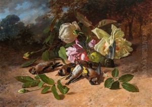 Still Life With Goldfinch by David de Noter