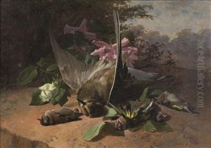 Nature Morte Aux Oiseaux by David de Noter