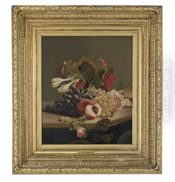 Still Life With Fruit And Flowers - view 1