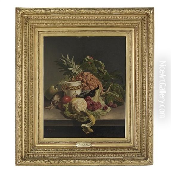 Still Life With Fruit, Porcelain Jar And Game Birds - view 1