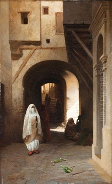 Femmes Dans La Casbah D'alger - view 1