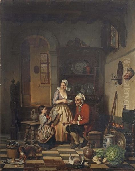 A Kitchen Interior With Fruits Of The Garden - view 1