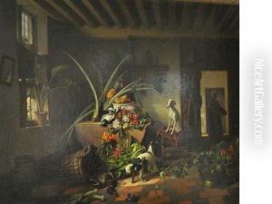 Interior With Still Life by David Emile Joseph de Noter