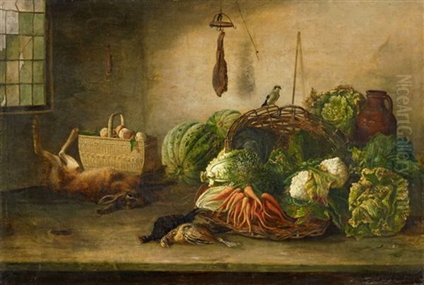 Still Life With Vegetable And Animals - view 1