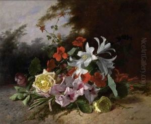 Jetee De Fleurs by David Emile Joseph de Noter