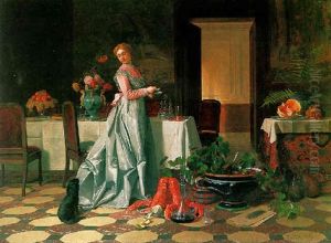 Preparing The Banquet by David Emile Joseph de Noter
