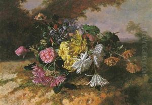 Panier Aux Fleurs by David Emile Joseph de Noter