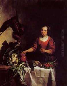 The Kitchenmaid by David Emile Joseph de Noter
