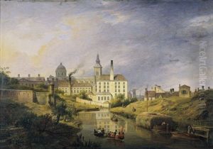 De Sint-pietersabdij Te Gent by Pierre Francois de Noter