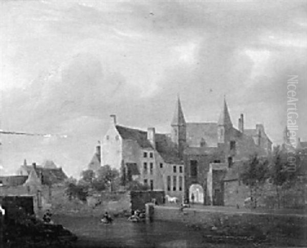 The Zotte-poort, Ghent - view 1