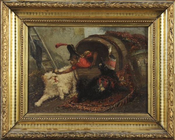 Chiens Et Singe Savant - view 1