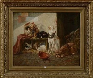 Chiens, Chat, Poules, Lapins Et Canards by Emanuel Noterman