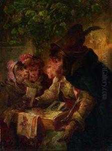 Singerie : Le Marchand Ambulant