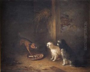 Les Chiens Au Chenil by Zacharias Noterman