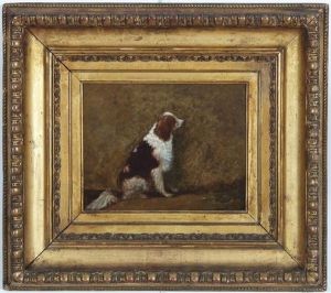 Epagneul Noir Et Epagneul Roux (pair) by Zacharias Noterman