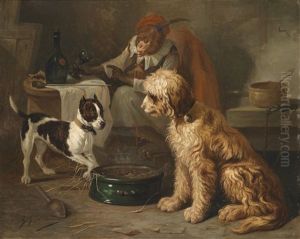 Eine Kleine Mahlzeit In Der Taverne by Zacharias Noterman