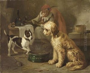 Eine Mahlzeit In Der Taverne by Zacharias Noterman