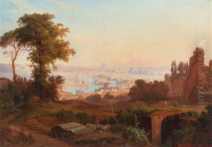 Blick Auf Rom by August Friedrich Wilhelm Nothnagel