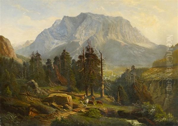 Bergmassiv In Den Alpen - view 1