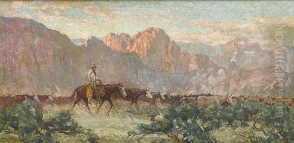 Herding Cattle - view 1