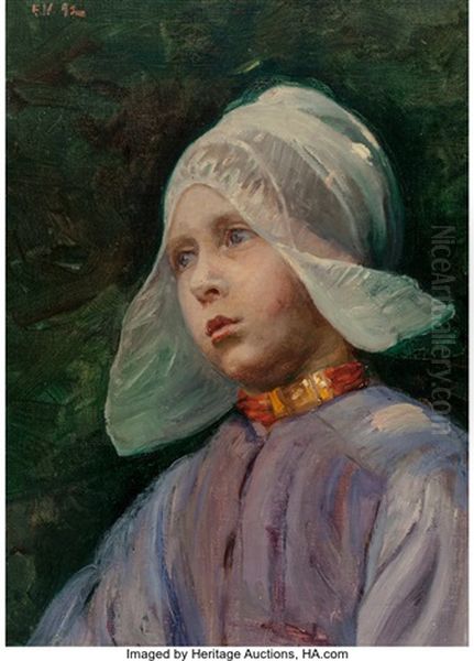 Volendam Head, Little Girl - view 1