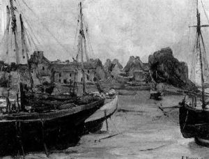 Hafen In Der Normandie
