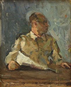 Man Reading A Newspaper