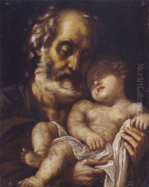 San Giuseppe Con Il Bambino Gesu - view 1
