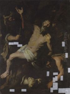 The Martyrdom Of Saint Bartholomew by Pietro Novelli