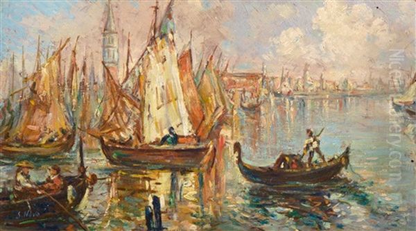 Schiffe Vor Venedig - view 1