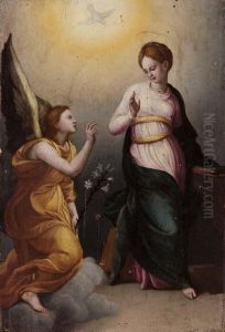 Annunciazione by Giovanni Bizzelli