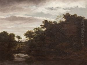 Krajina S Vodni Hladinou by Johann Novopacky