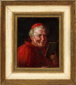 Portrait Of Cardinal by Ernst Nowak