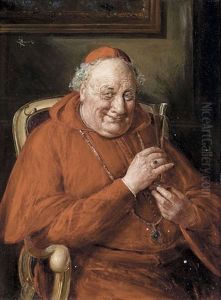 Der Trinkende Kardinal by Ernst Nowak