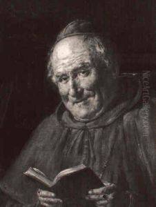 Portrait Of A Cardinal by Ernst Nowak