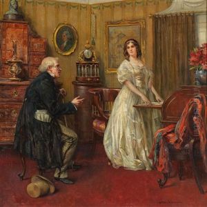 Genre Scene by Otto Robert Nowak